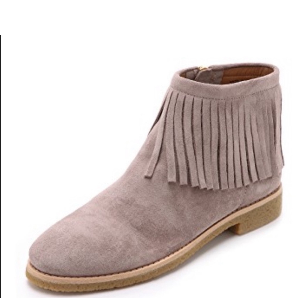 Kate Spade Suede Ankle Boots Size 6.5